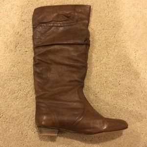Candence Tan Leather Steve Madden Boot